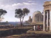 Landscape with Aeneas on Delos (mk17)